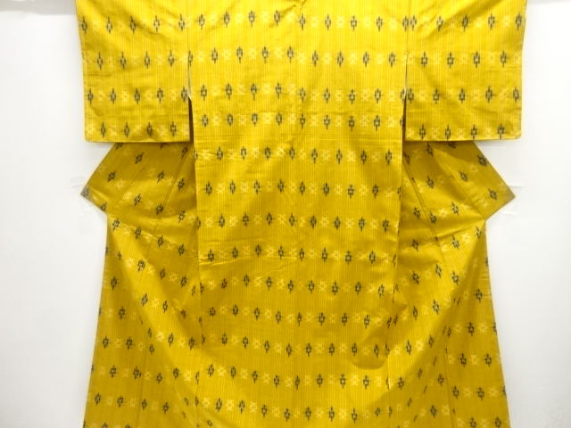 JAPANESE KIMONO / TSUMUGI / WOVEN KASURI 
